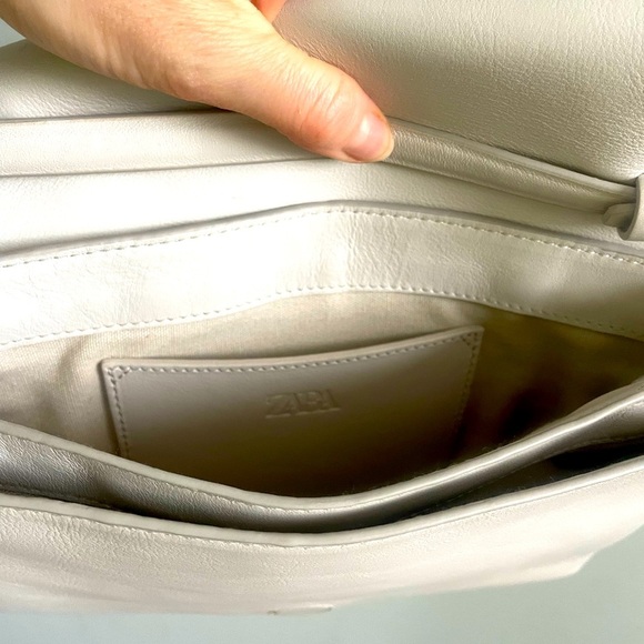 Zara limited edition real leather crossbody purse - never worn! - Picture 5 of 8